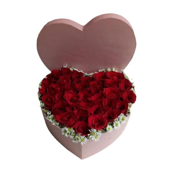 

kado valentine box love hadiah anniversary bunga box love Terlaris