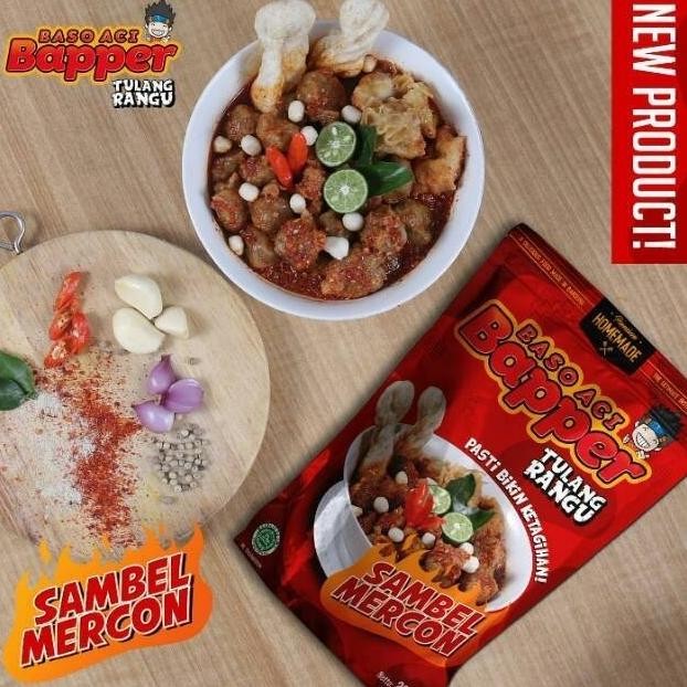 

(Good) Baso Aci BAPPER boci Premium Tulang rangu mercon sambal geprek