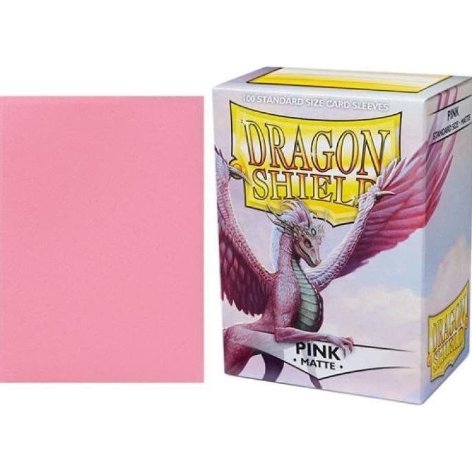 Dragon Shield Matte 100 Card Sleeve Pink Co