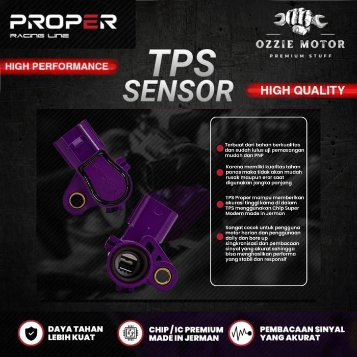 SENSOR TPS PROPER RACING LINE TPS N-MAX OLD 2DP YAMAHA MIO J GT 115 MIO M3 R15 V2 VIXION NVL NVA XAB
