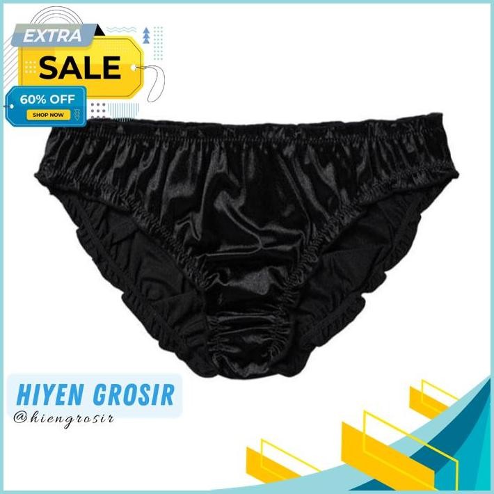 LING CELANA DALAM FULL SATIN UNISEX US SIZE PRIA WANITA LICIN MENGKILAT BEST PRODUCT