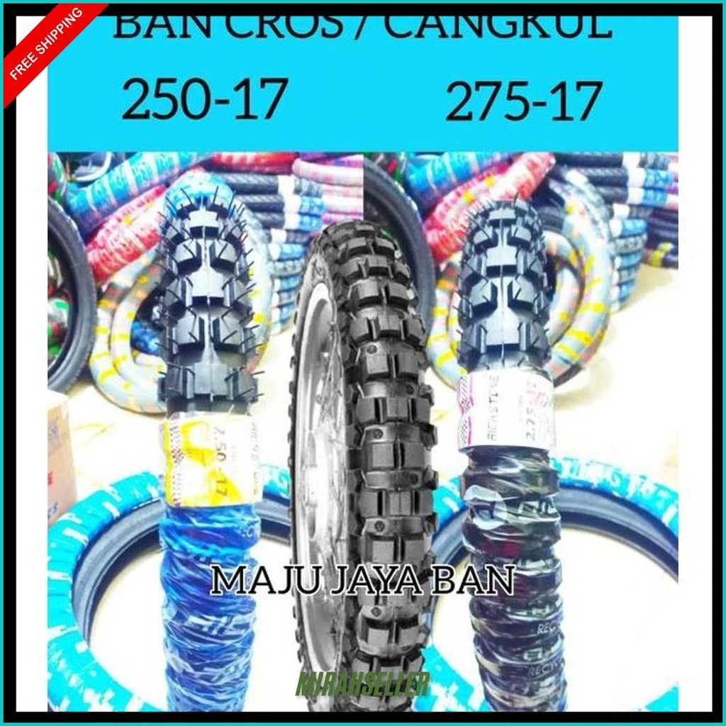 Ban Motor Cros Cangkul Trail Besar 250-17 Dan 275-17 Ban Bebek Ban Ring 17 Ban Cangkul Ban Trail Bis