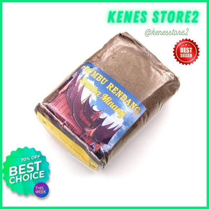 BUBUK KHAS WARUNG PADANG  250GR               BUMBU RENDANG MINANG FRESH 