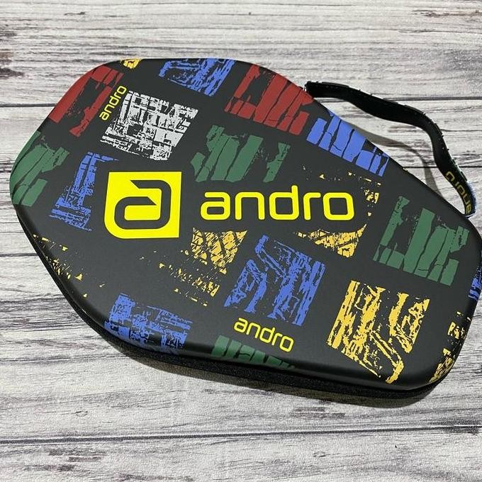 COVER BAT HARD CASE BAT TENIS MEJA ANDRO HEXAGON MAUREEN SINGLE BAT [terbaik]