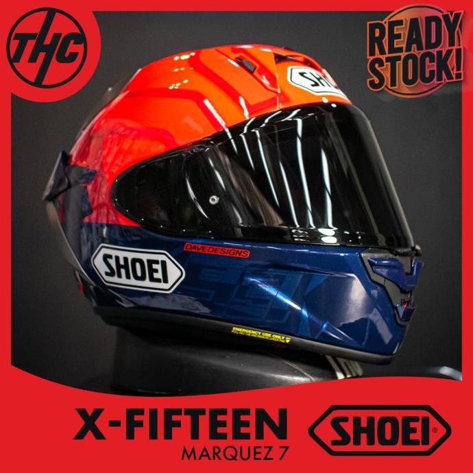 BIG SALE SHOEI X15 MARC MARQUEZ 7 X-FIFTEEN FULL FACE HELM X 15 MM93 ORIGINAL 