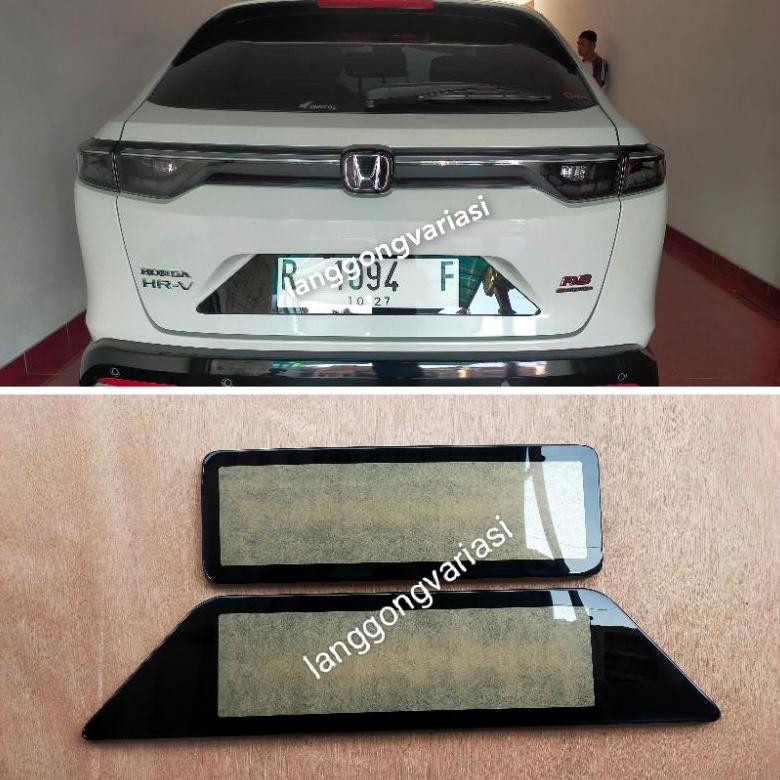 Cover plat nomor acrylic mobil new hrv 2022