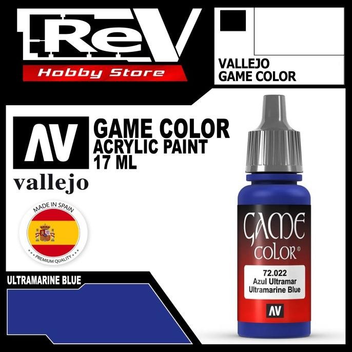 

Promo VALLEJO GAME COLOR ULTRAMARINE BLUE 17ML 72.022 COD