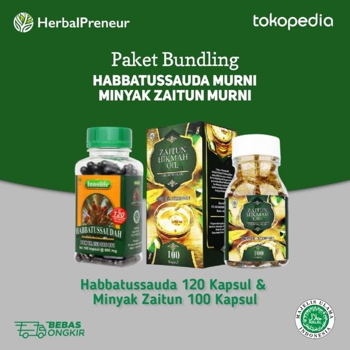 

Bundling Habbatussauda Asli 120 dan Minyak Zaitun Murni 100 Kapsul Ori NUG