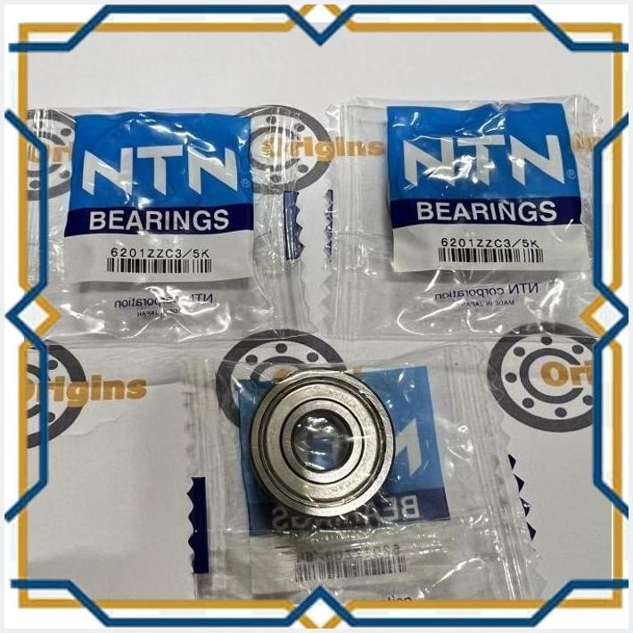 [ori] bearing 6201zzc3 original ntn 6201 zz c3 ntn
