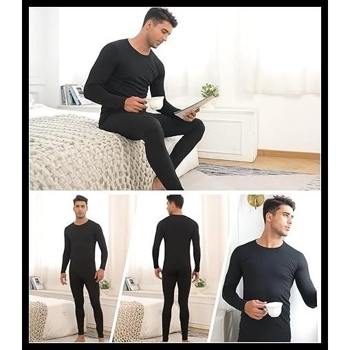 New Long John Heattech Ultrawarm Flecce Linned Mens Harga Promo