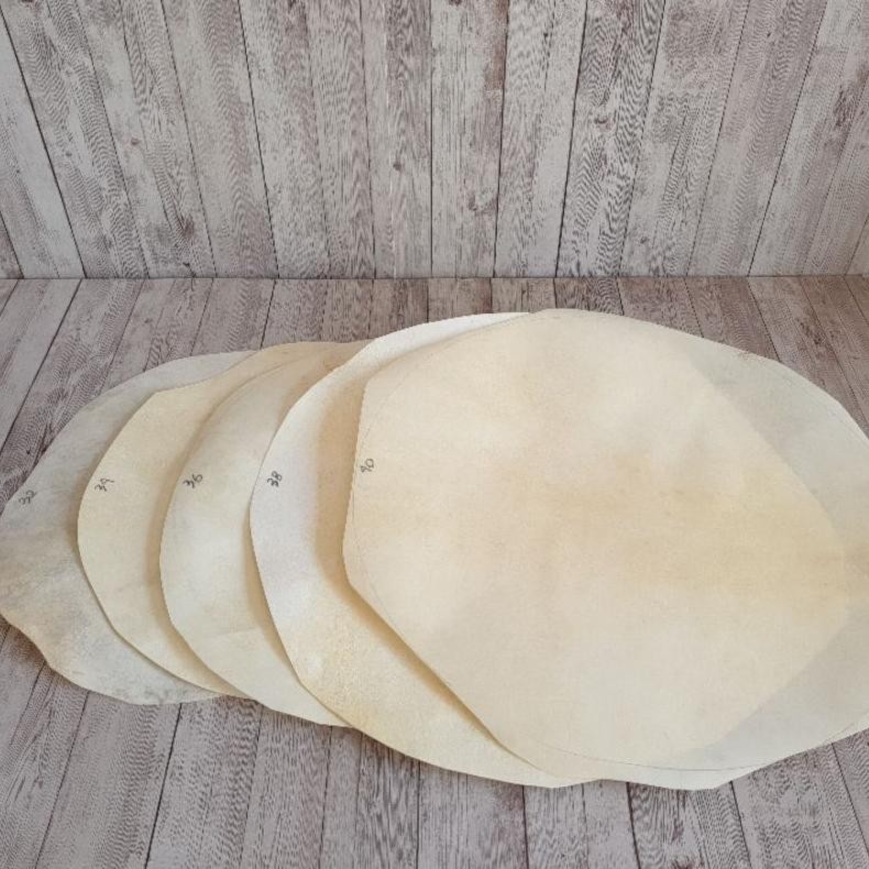 Ed-7 Kulit Kambing Asli Untuk Gendang Jimbe Kendang Ketipung Dangdut Head Drum Suara Bagus Original