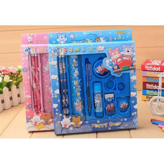 

'+'+'+'+] Stationery Set Pensil Penghapus Rautan Korea lucu
