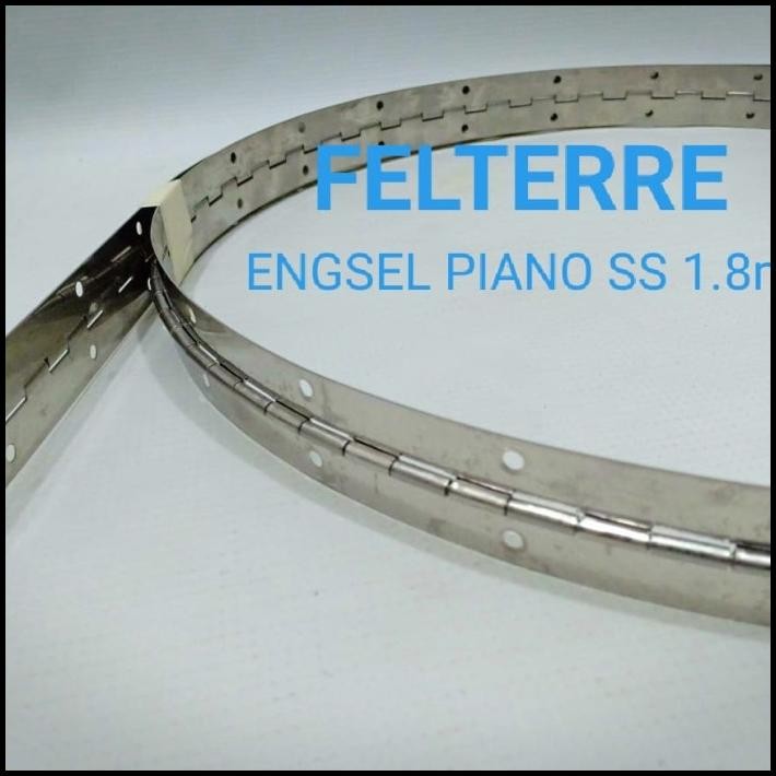 Felterre Engsel Piano Ss 180Cm Stainless Steel Asli 201