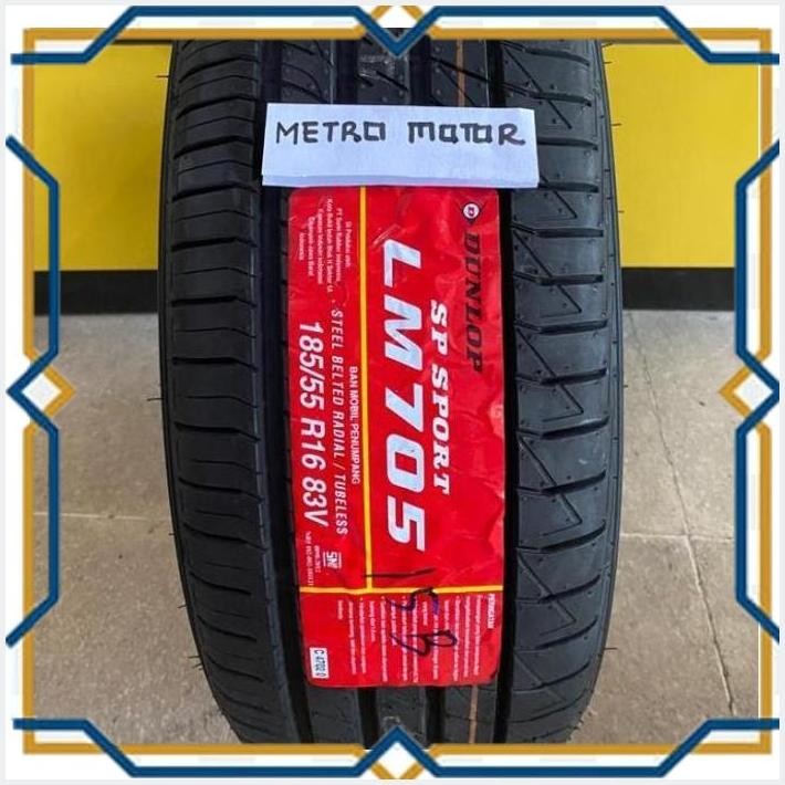 [MMG] BAN LUAR MOBIL 185 55 16 R16 RING LM705 HONDA JAZZ CITY DUNLOP