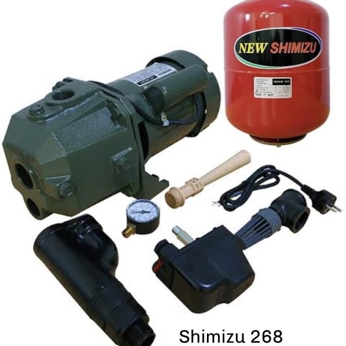 MESIN POMPA AIR SHIMIZU PC 268 JET PUMP