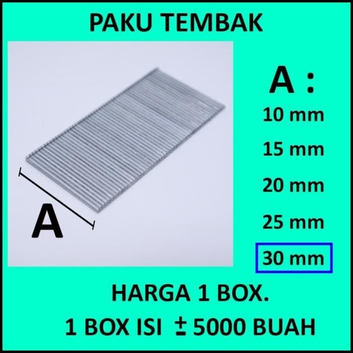 

F30 - Isi Paku Tembak Angin / Staples Gun Type Paku I