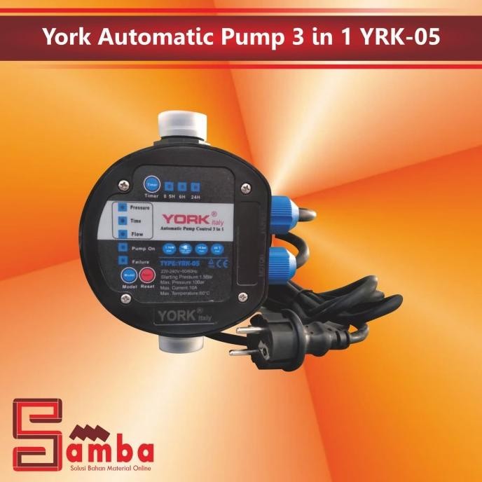 APC York YORK-05 Automatic Pressure Control Otomatis Pompa Dorong