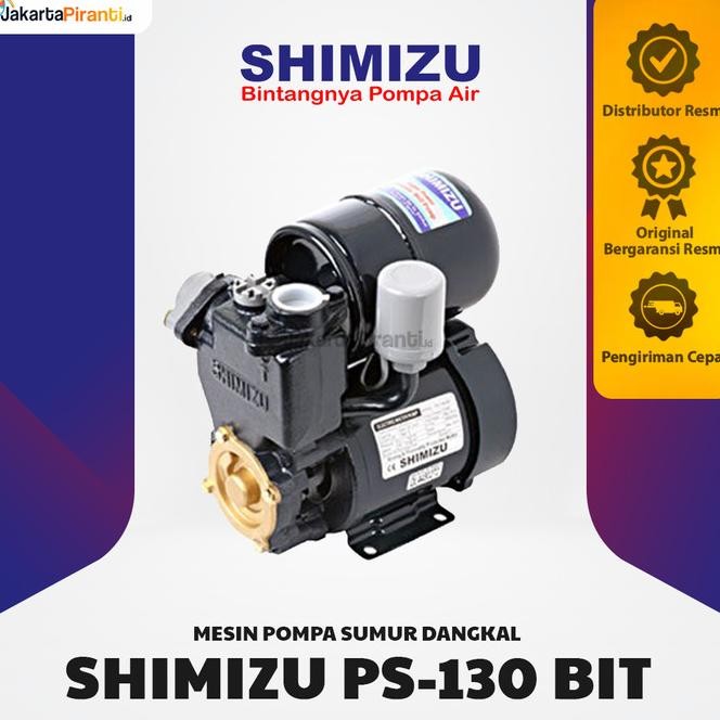 Shimizu Pompa Air Listrik Ps130Bit Ps 130Bit Ps 130 Bit