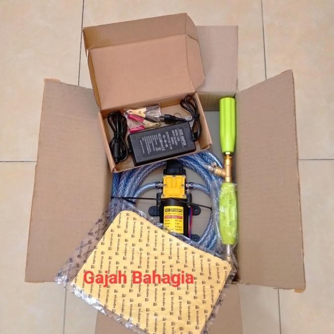 Paket set Mesin Cuci AC Motor Mobil Steam Portable