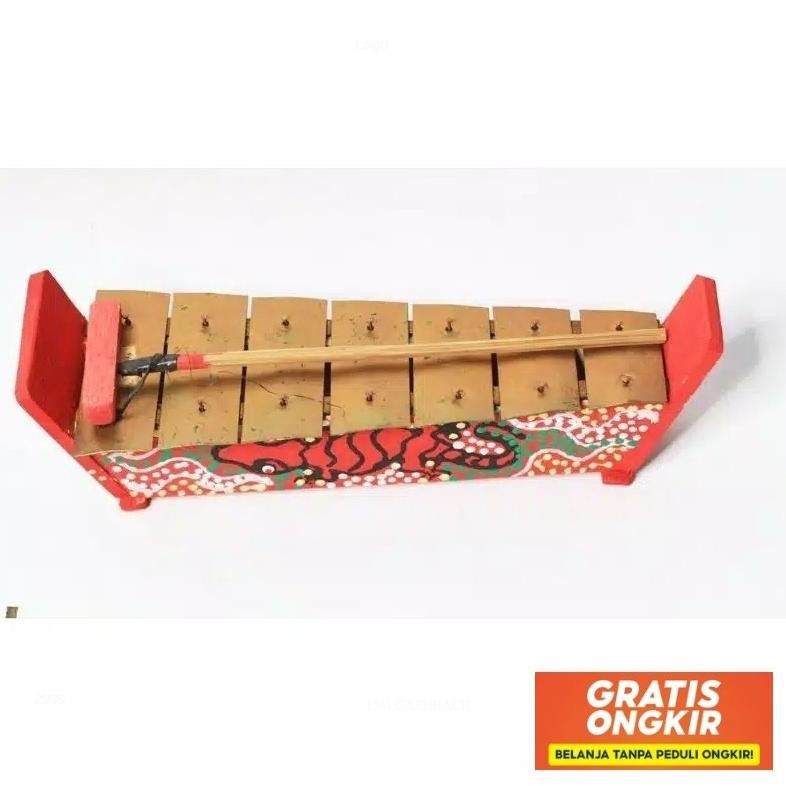 Diskon Gamelan Motif Anak / Alat Musik Gamelan Tradisional / Gamelan Kenong Jawa Tabuhan Jaranan Ins