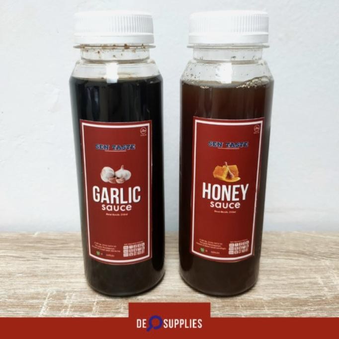 

Garlic & Honey Sauce Bundling Sentaste 1L Saus ala Pepper Lunch Halal murah