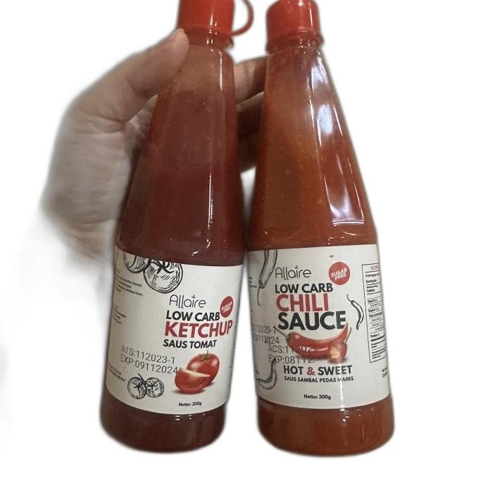 

Bundling Saos Diet Keto Sambal dan Tomat Sugarfree Low Carb Lowcalorie murah