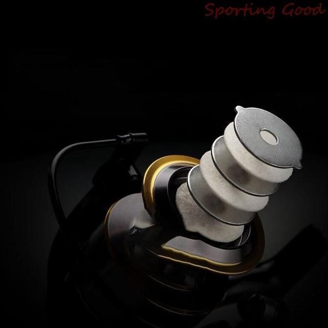 Murah Reel Pancing Full Besi 12 Bearing 5.2:1 Metal Fishing Spinning Reel Ril Pancing Katrol Bahan M