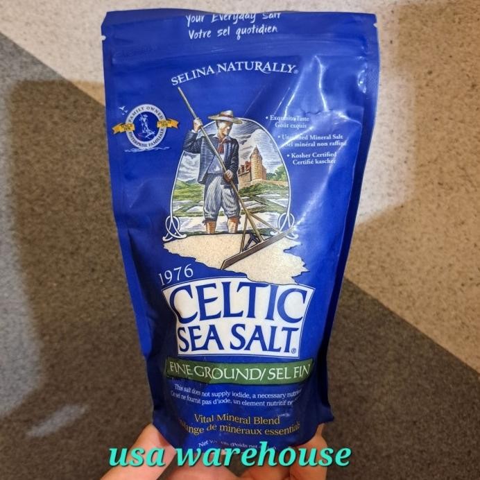 

Celtic Sea Salt Fine Ground Vital Mineral Blend 454 gr garam laut murah