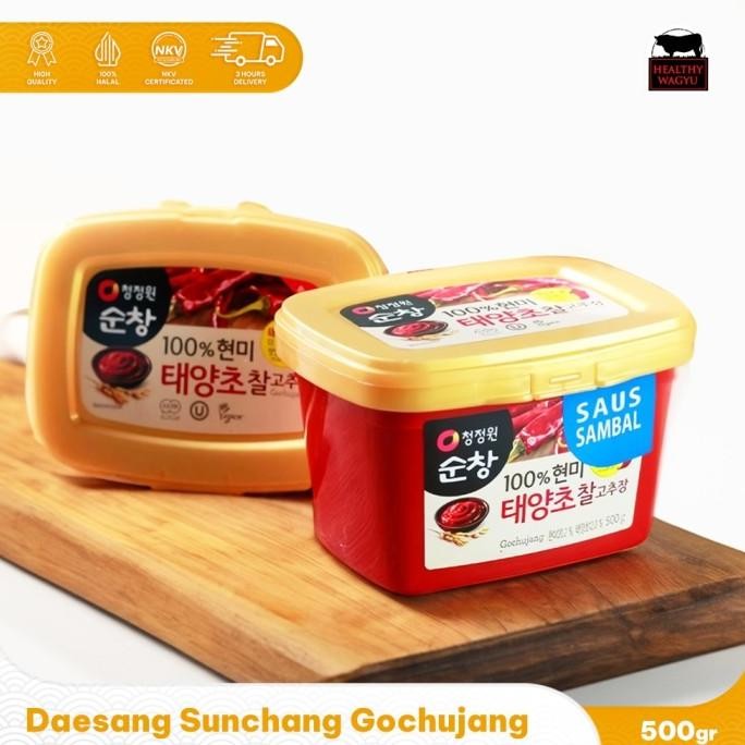 

Daesang Sunchang Gochujang Sambal Pasta Korea Hot Pepper Paste 500gr murah