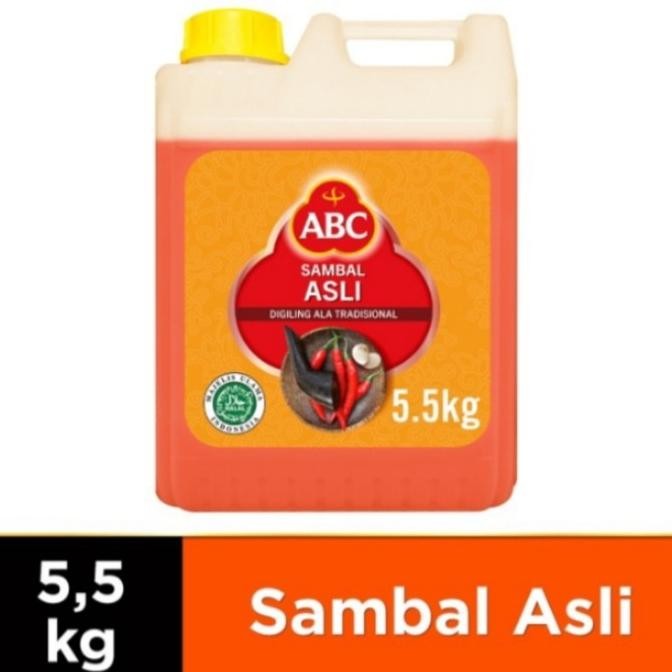 

Abc Saos Sambal Jerigen 5.5 Kg murah