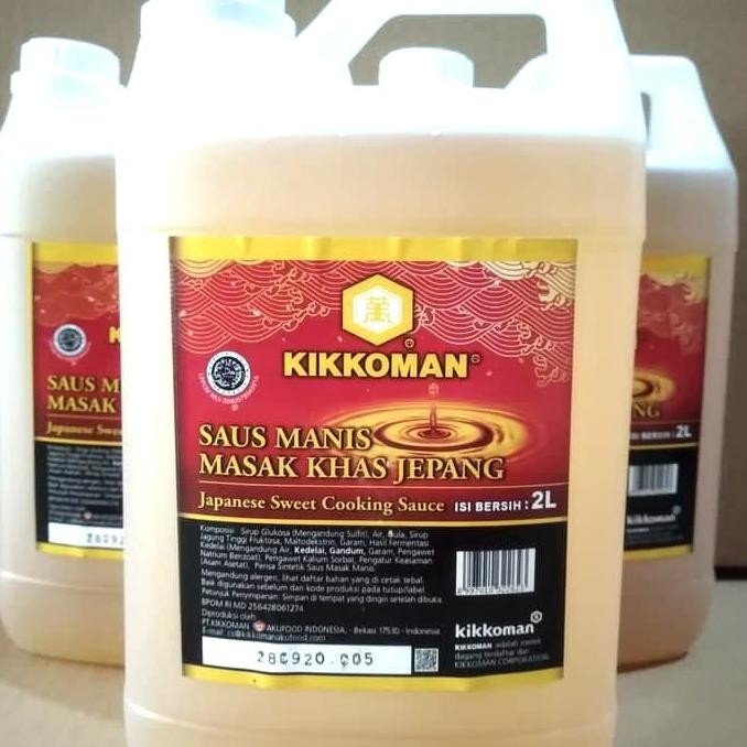

Kikkoman Sweet Seasoning Sauce | Mirin HALAL 2Liter murah