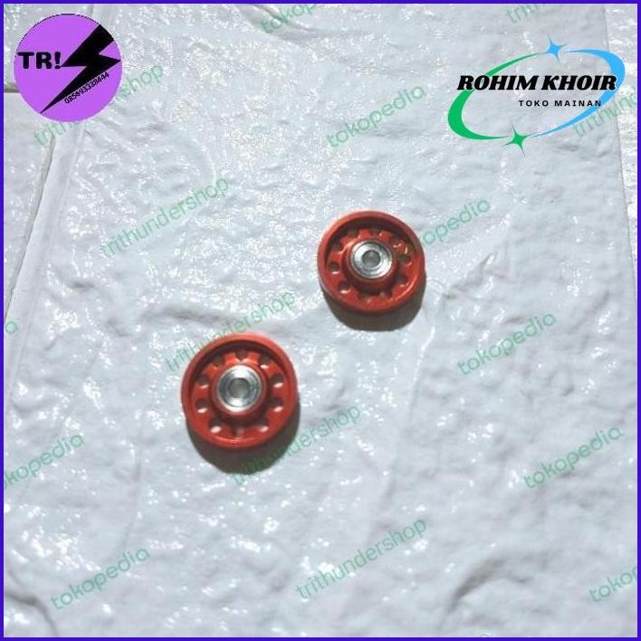 LANGSUNG DI CO REP ROLLER 13MM RINGLESS TAMIYA 10 HOLE ALUMINUM BALL RACE 95549 95449