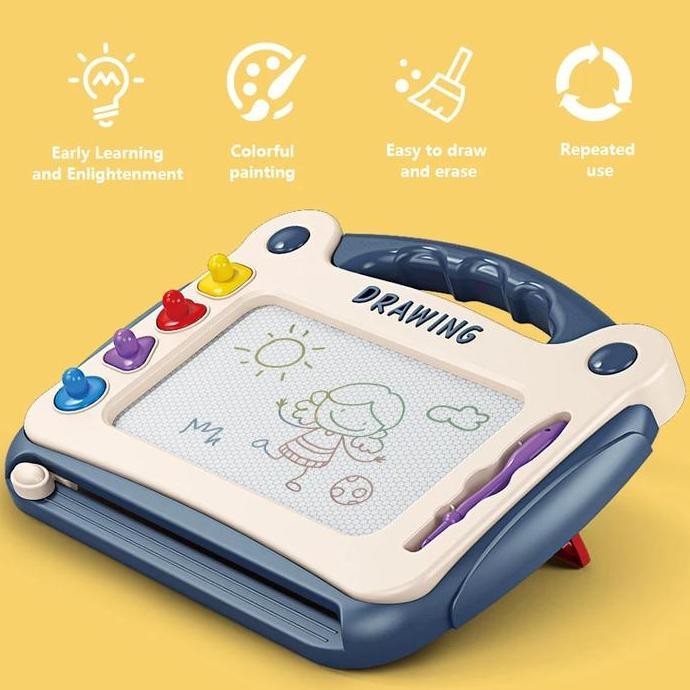 Mainan Meja Papan tulis magnetic Anak-Anak/Meja Belajar Meja Lipat Anak magnetic/Mainan Papan Gambar