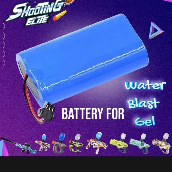 Baterai untuk mainan tembakan water gel blaster gun electric murah