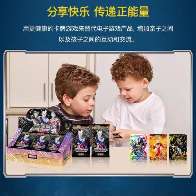 Mainan Anak Kartu Ultraman Orb Tranding Card Ultraman Isi 16 murah
