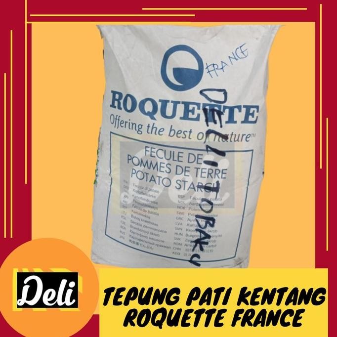 

(Good) Potato Starch Roquette France Tepung Pati Kentang Putih Timbangan 1kg