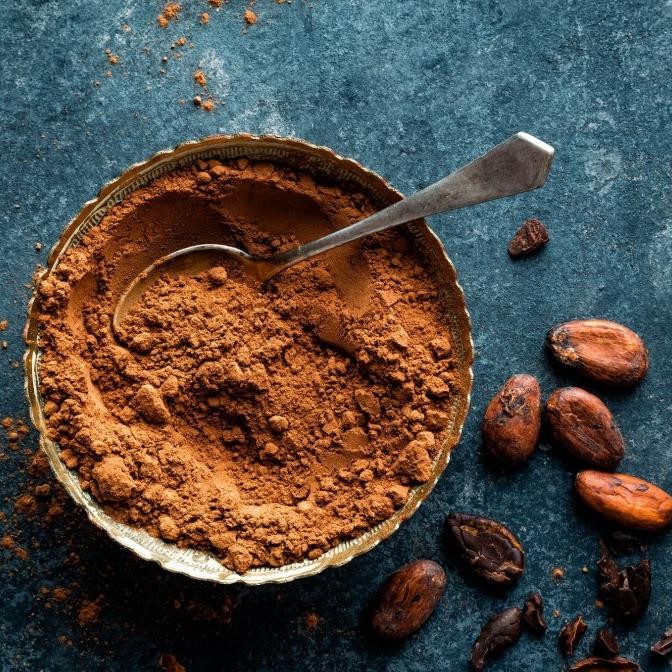 

BUBUK COKELAT MURNI 100% PURE COCOA POWDER DARK CHOCOLATE ASLI SBM