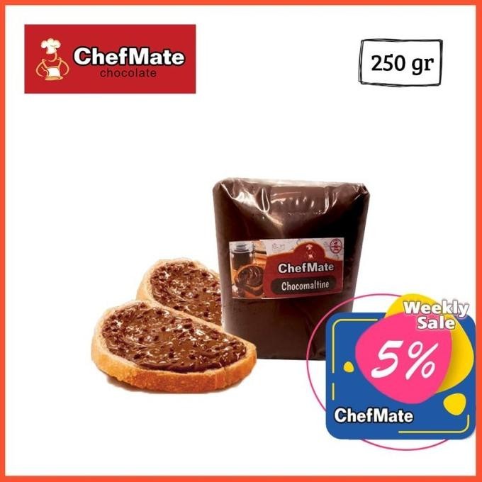 

(Good) 250GR CHEFMATE Chocomaltine Crunchy selai filling