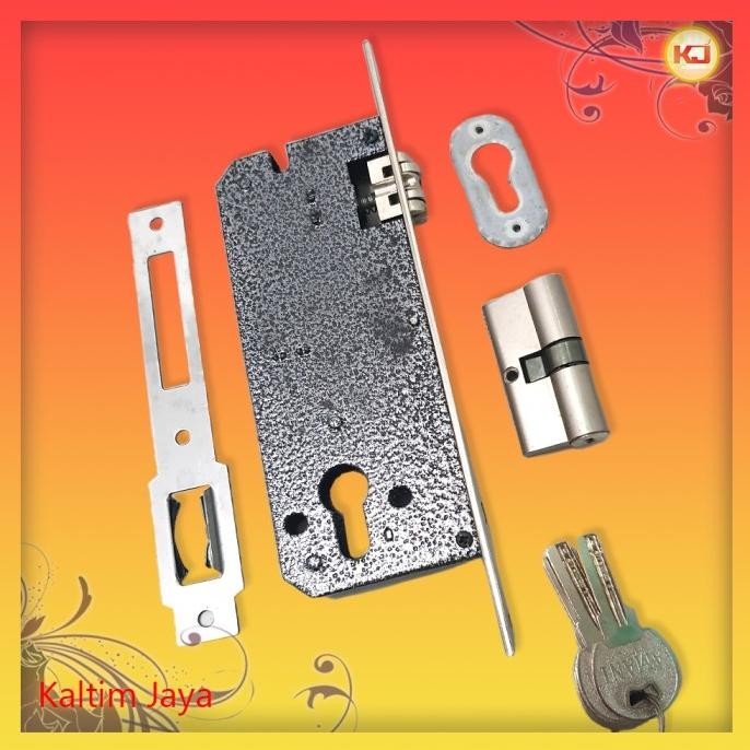 ;&;&;&;&] Body Kunci Pintu Besar + Silinder Amani (Tanpa Handle/Gagang)
