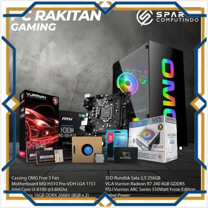 [CVS] PC Rakitan Gaming 5 Jutaan New Bergaransi