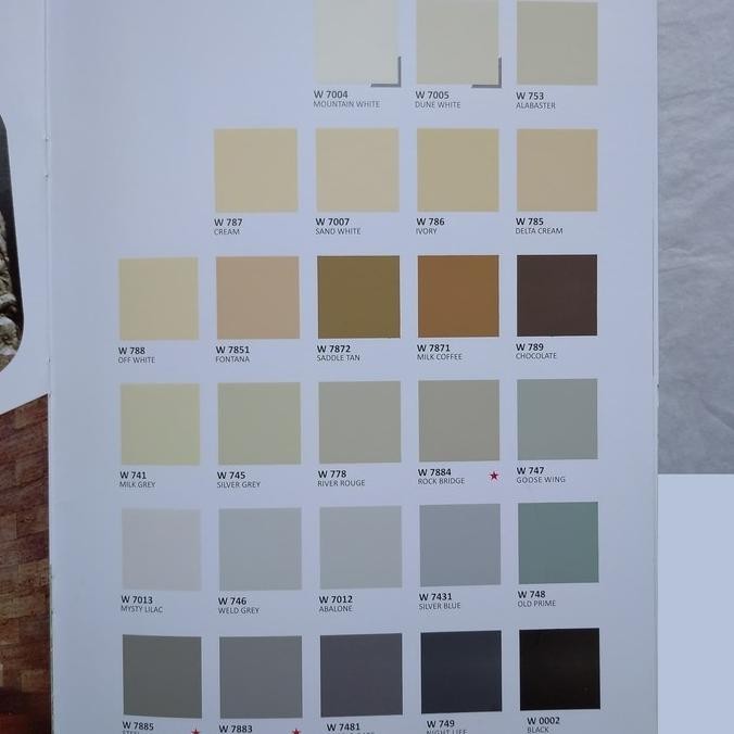 Cat Tembok Weldon 5 Kg DS10