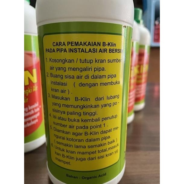 B Klin B-Klin Bklin Pembersih Saluran Pipa dan Toren Tangki Air