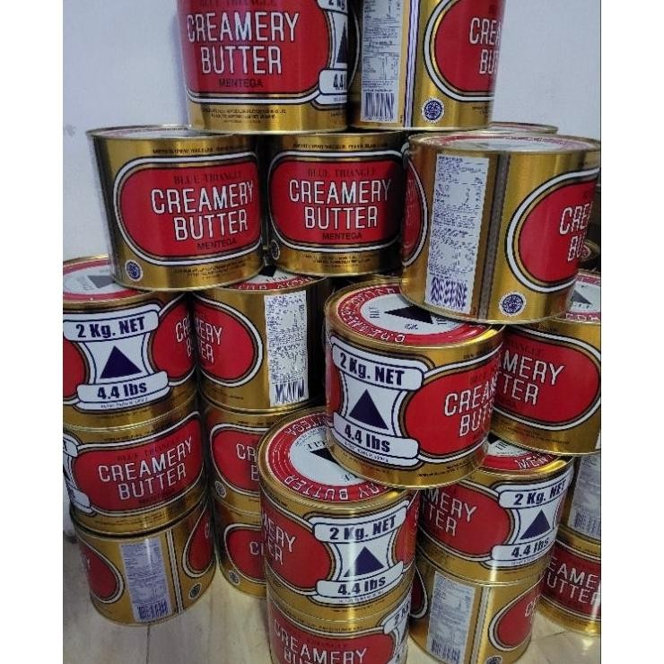 

Creamery Butter Blue Triangle 2G Butter Egita U 2G Mentega Egita U 2G Halal