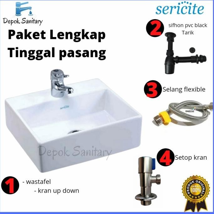 wastafel cuci tangan sericite 2027/ washtafel sericite 2027/ wastafel