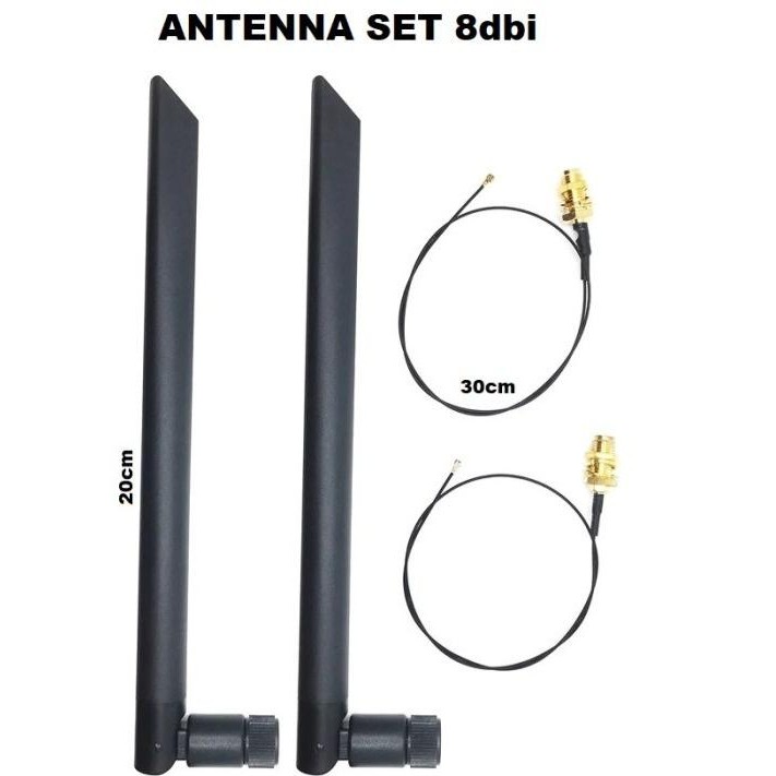 Antenna Ax200 Ax210 Ax201 9560 M2 Mhf4 Ipex4 Wifi Dual Antena Ngff Co