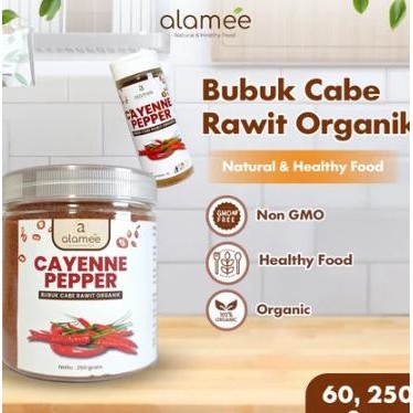 Cayenne Pepper Powder / Cabai Rawit Bubuk - Organic Provence BSIZE CS