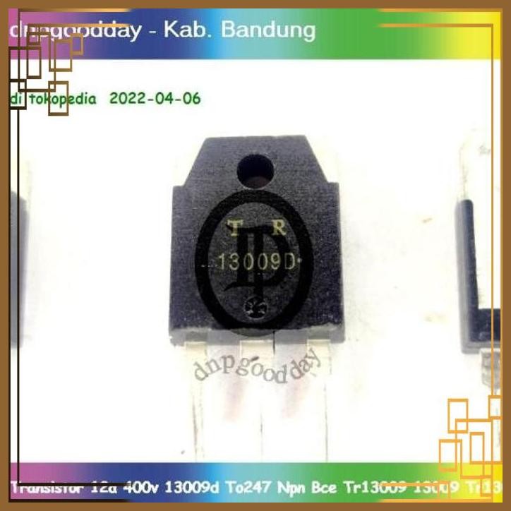 [DNP] Transistor 12a 400v 13009d To247 Npn Bce Tr13009 13009 Tr13009d