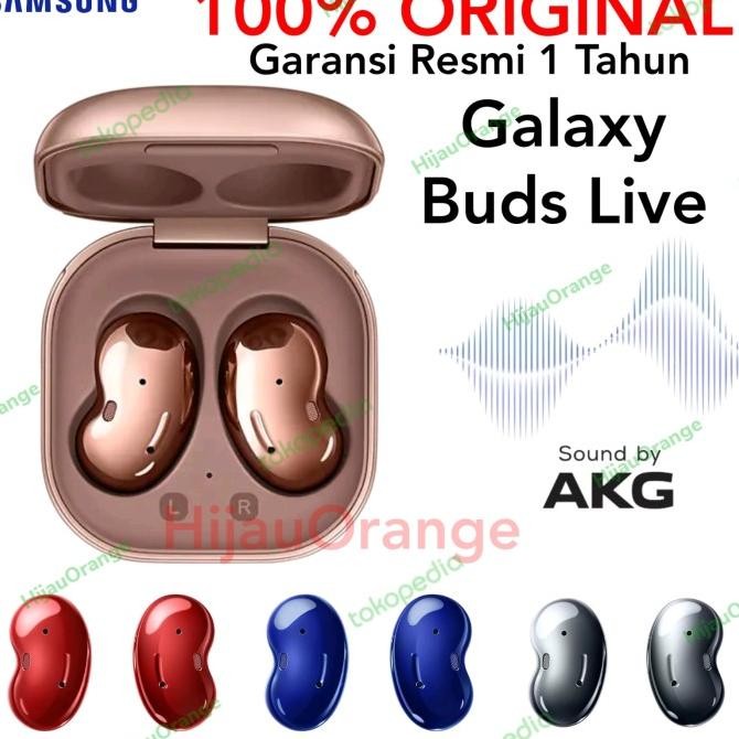 Samsung Galaxy Buds Live Original Garansi Resmi Tws Bud Bluetooth