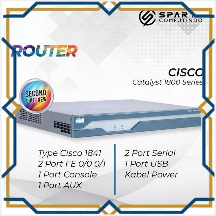 [CVS] Router Murah Router Cisco 1800 Type 1841 bergaransi