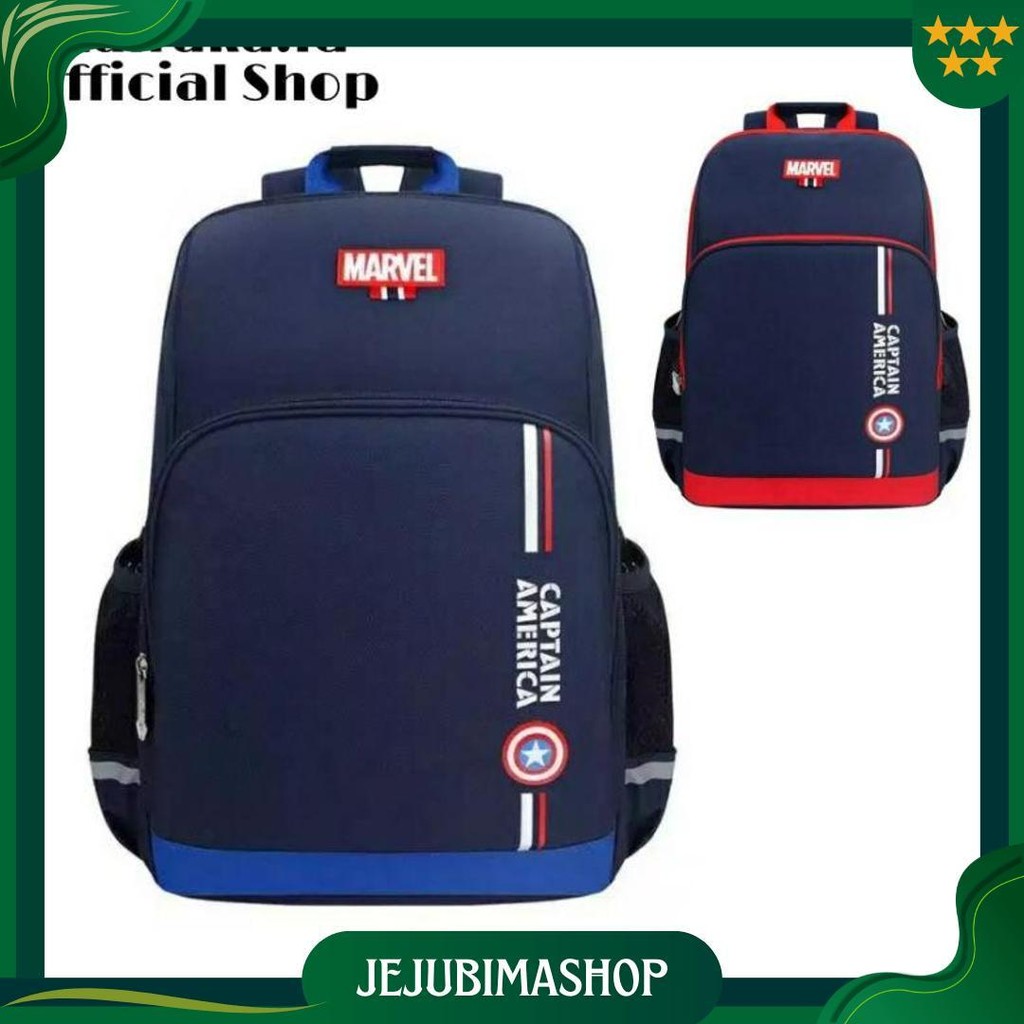 Rairaka.Id / Marvel - Tas Anak Sekolah Sd Smp Laki-Laki Karakter Kartun Marvel Promo
